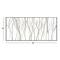 Silver Metal Contemporary Tree Branch Wall Decoration